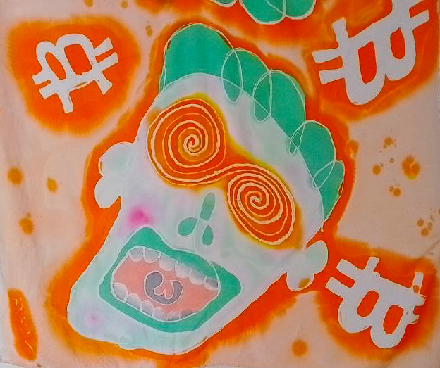 Orangepilled (Bitcoin Madness) &ndash; Kunstobjekt von KOI