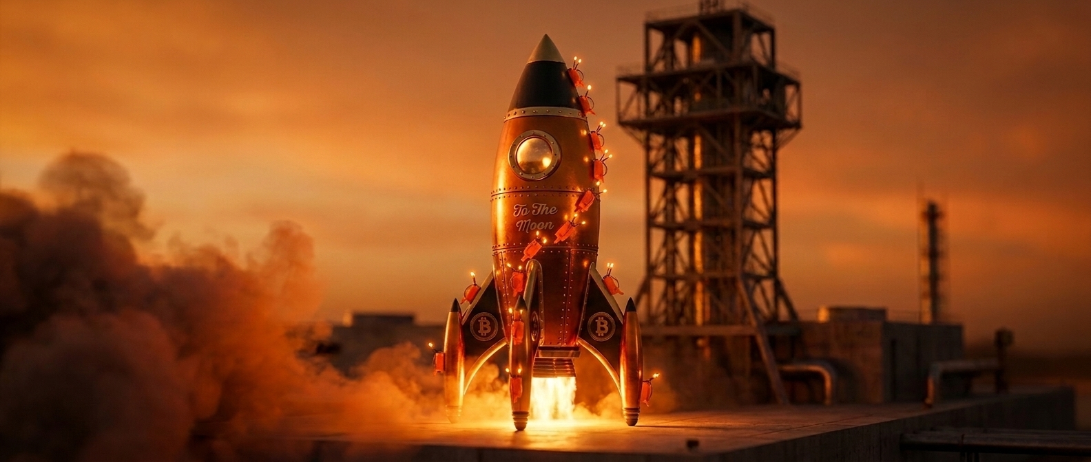Bitcoin Snails – To The Moon &ndash; Kunstobjekt von IGOR